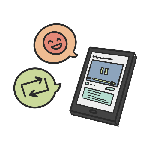 Video marketing encourages social shares